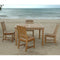 Anderson Teak Outdoor Teak Dining Set Anderson Teak Windsor Rialto 7-Pieces Dining Table Set