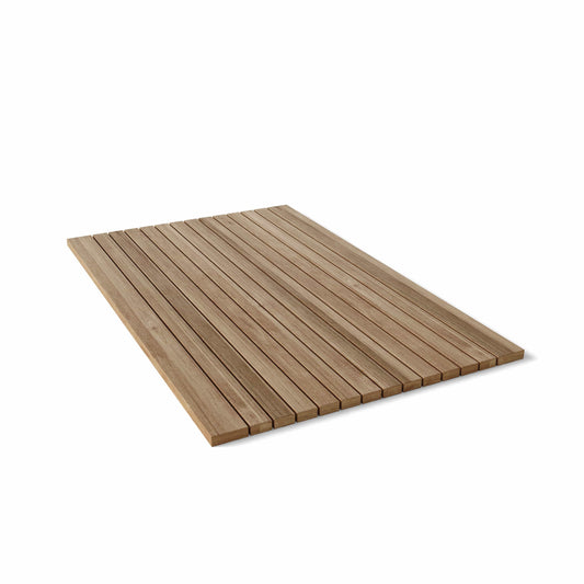 Anderson Teak Teak Shower Mat Anderson Teak Rectangular Shower Mat Roll It & Go!