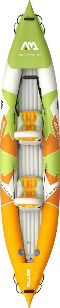 Aqua Marina Inflatable Kayak Aqua Marina - Betta-412 Leisure Kayak-2 person. Inflatable deck. Kayak paddle set included.