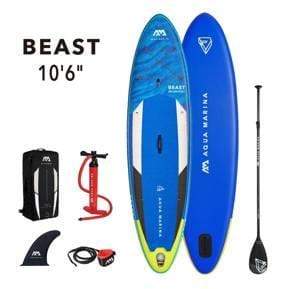 Aqua Marina Paddle Board Aqua Marina - Beast - Advanced All-Around iSUP, 3.2m/15cm, with paddle and safety leash