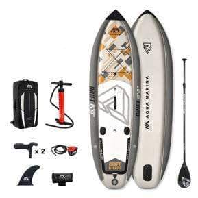 Aqua Marina Paddle Board Aqua Marina - Drift - Fishing iSUP, 3.3m/15cm, with paddle and safety leash (Fishing Cooler excluded)