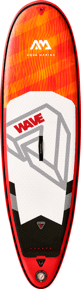 Aqua Marina Paddle Board Aqua Marina - Wave - Surf iSUP, 2.65m/10cm, with surf leash