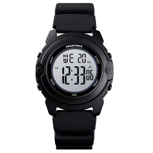 Aquaforce Apparel : Watches Aquaforce Digital Watch White Face