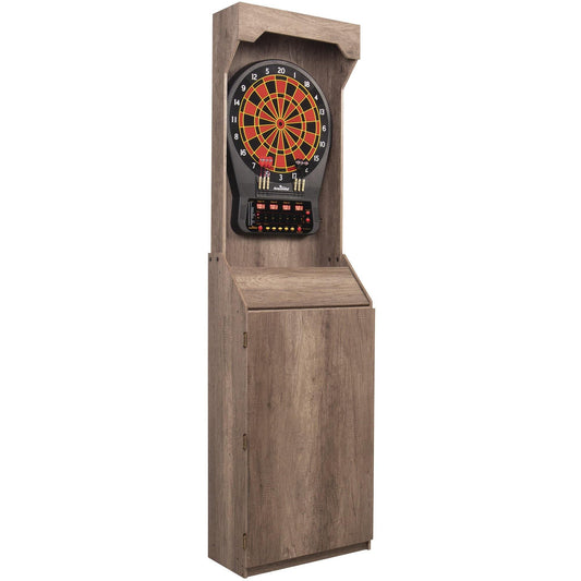 Arachnid Darting ARACHNID - LED LIGHT UP Arcade Stand Up Rustic Cabinet with Cricket Pro 650 - E650FSRT-BK2