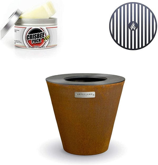 Arteflame ARTEFLAME ONE 20" GRILL AND STARTER BUNDLE WITH 2 GRILLING ACCESSORIES.