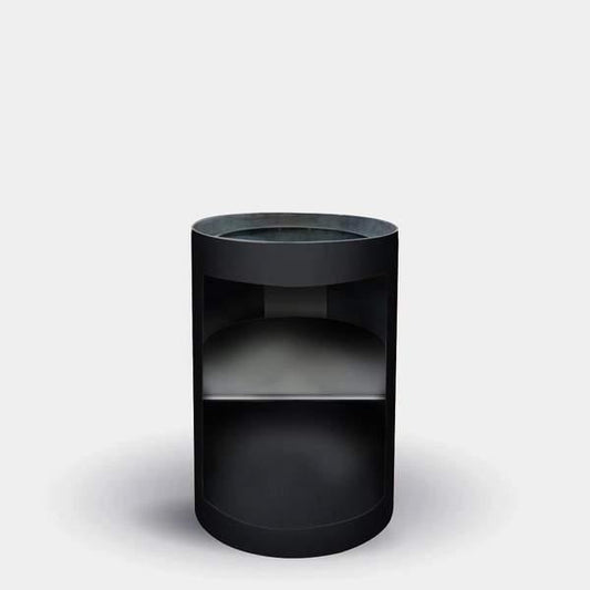 Arteflame Wood Burning Grill Black label High Round Storage Base BLACK LABEL CLASSIC / EURO OPTIONAL BASE