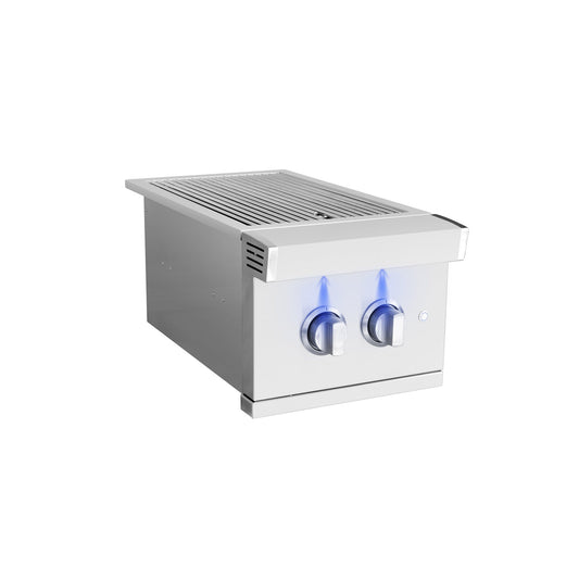 American Made Grills Atlas Double Side Burner Natural Gas | ATSSB2