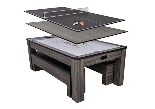 Atomic Gameroom ATOMIC - 84" Northport Air Hockey - TT - 3-In-1 Dining Table - G05305W