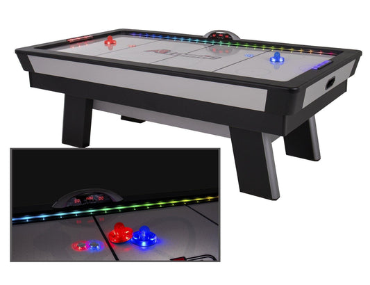Atomic Gameroom ATOMIC™ - Top Shelf 7.5' Led Illuminated Air Hockey Table - G04865W