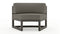 Harmonia Living - Avion Curve Seat - Slate (pack of 2) | AVN-SL-CRVS