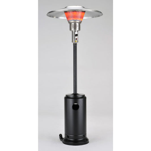 90" Tall Commercial Patio Heater in Bronze | BURN-2400-BRZ