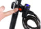 Bakcou E-Bikes Accessories BAKCOU - CABLE BIKE LOCK WITH KEY AND MOUNTING BRACKET