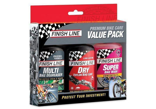 Bakcou E-Bikes Accessories BAKCOU - FINISH LINE BIKE CARE VALUE PACK