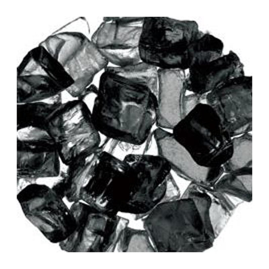 Barbara Jean Fire Glass Black Barbara Jean - Glass Media - 5 lbs.