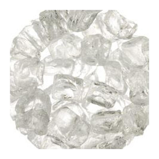 Barbara Jean Fire Glass White Barbara Jean - Glass Media - 5 lbs.