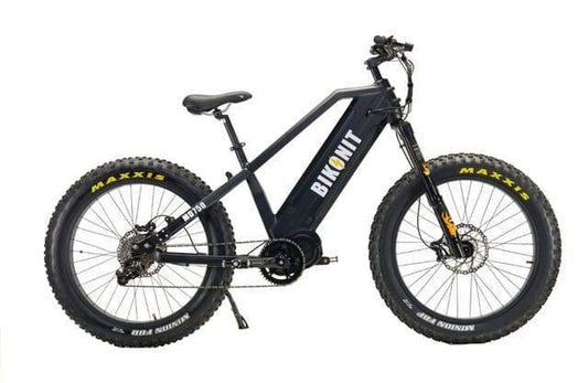 Bikonit E-Bike Matt Black / Single Battery(28~35+Range) Bikonit WARTHOG MD 750W 48V Fat Tire All Terrain Electric Bike