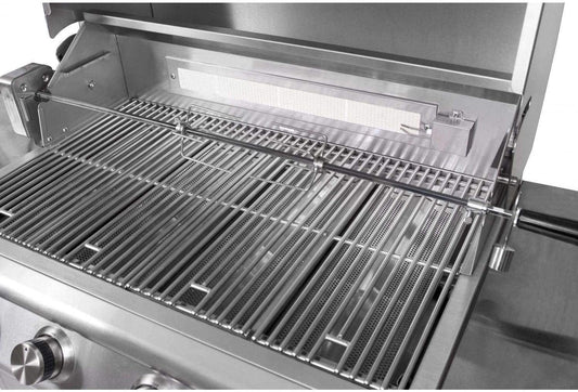 Blaze Accessories Gas Grills Accessories Rotisserie Kit for 40" 5 Burner Built In Grill Head (Spit, Forks, Motor)