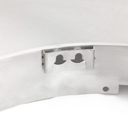 Blaze Accessories Kamado Round Kamado LTE Shelf with Hooks and Lights