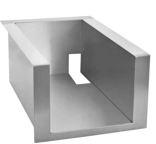 Blaze Accessories Outdoor Kitchen Windguard for 3 Burner Pro Grill