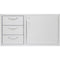 Blaze Blaze Accessories Blaze Door and Triple Drawer Combo (21"h x 39"w)