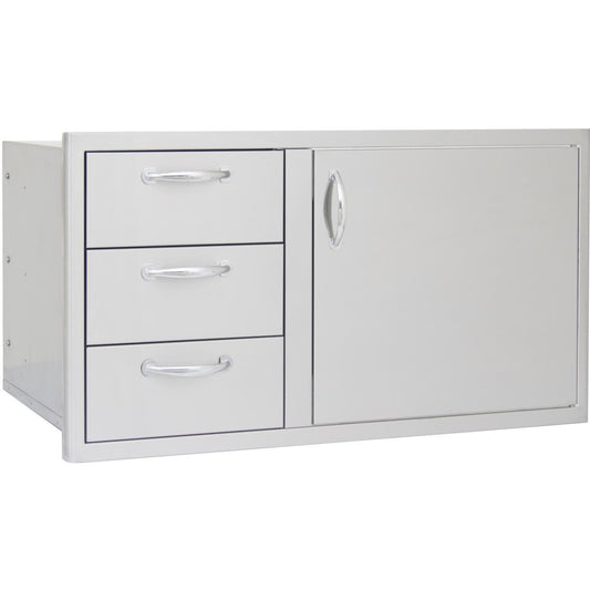 Blaze Blaze Accessories Blaze Door and Triple Drawer Combo (21"h x 39"w)