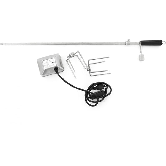 Blaze Gas Grills Accessories Rotisserie Kit for 3/4 Burner Built In Grill Head (Spit, Forks, Motor)