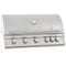 Blaze Gas Grills Propane 40" 5 Burner with Red knob Lights and Interior Lights LP/ NG