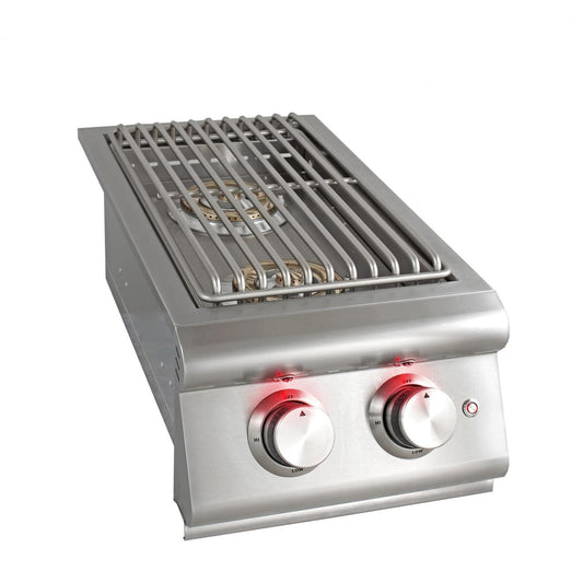 Blaze Gas Grills Propane Blaze Double Side Burner with Lights LP/ NG