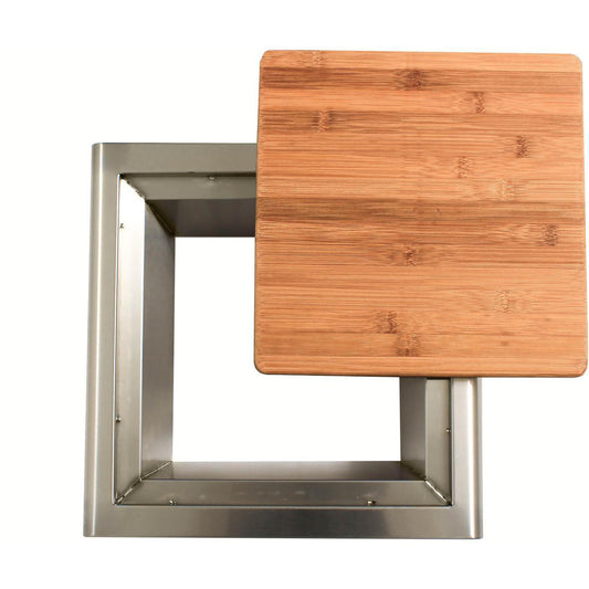 Blaze Outdoor Kitchen Blaze Trash Chute with Cutting Board