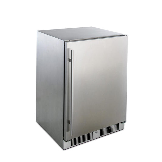 Blaze Refrigerators Blaze 24-Inch 5.5 Cu. Ft. Outdoor Rated Compact Refrigerator - BLZ-SSRF-5.5