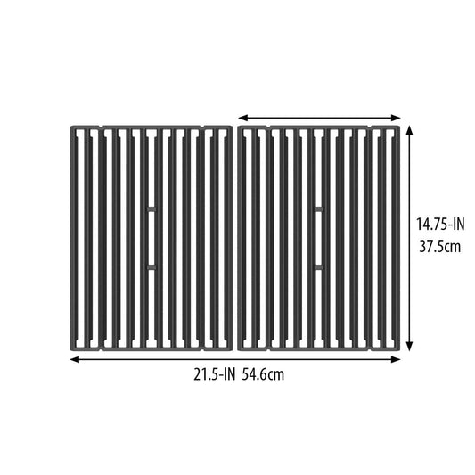 Broil King Broil King Accessories COOKING GRID - MONARCH 300 / CROWN(T32) - CAST IRON - 2 PC