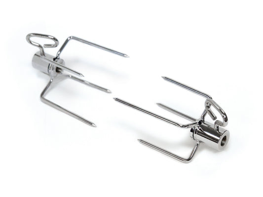 Broil King Broil King Accessories ROTISSERIE - HEAVY DUTY FORKS 2 PC - CHROME