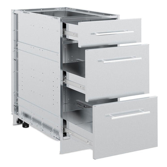 Broil King Drawer / Cabinet Broil King 802500 Stainless Steel 3-Drawer Cabinet