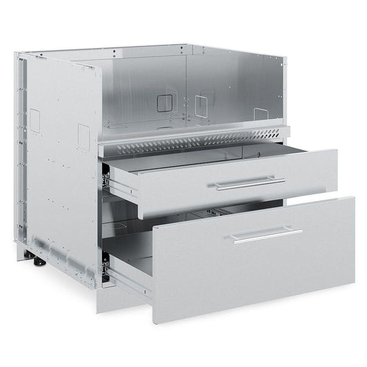 Broil King Drawer / Cabinet Broil King 805600 Stainless Steel 4-Burner Cabinet