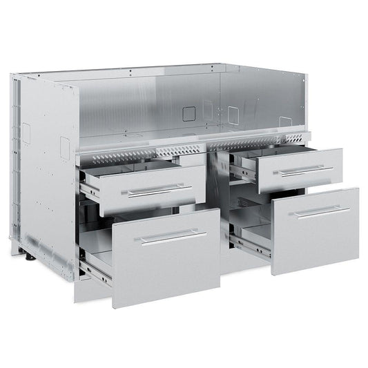 Broil King Drawer / Cabinet Broil King 807600 Stainless Steel 6-Burner Cabinet