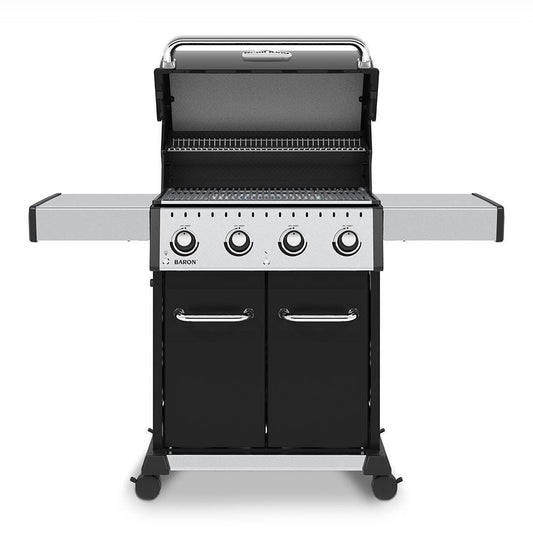 Broil King Freestanding Grill Broil King BR-420 Baron 420 Pro 4-Burner Gas Grill, 57-Inches