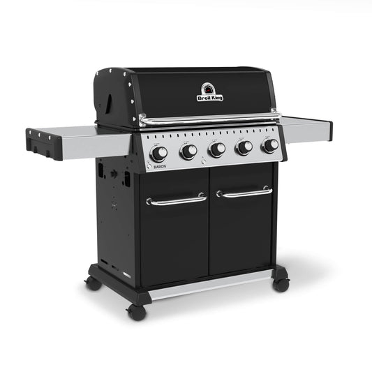 Broil King Freestanding Grill Broil King BR-520 Baron 520 Pro 5-Burner Gas Grill, 63-Inches