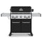 Broil King Freestanding Grill Broil King BR-590 Baron 590 Pro Stainless Steel 5-Burner Gas Grill with Rotisserie and Side Burner, 63-Inches