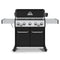 Broil King Freestanding Grill Broil King BR-590 Baron 590 Pro Stainless Steel 5-Burner Gas Grill with Rotisserie and Side Burner, 63-Inches