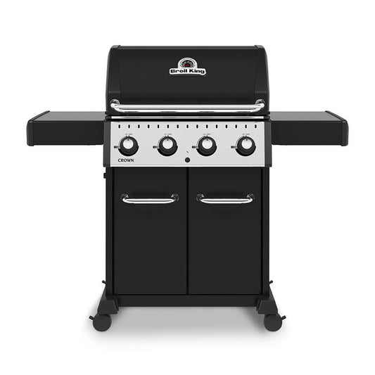Broil King Freestanding Grill Broil King CRN-420 Crown 420 Black 4-Burner Gas Grill, 57-Inches