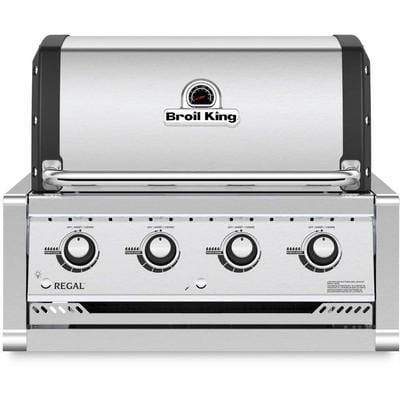Broil King Freestanding Grill Broil King RG-S420 Regal S420 Stainless Steel 4-Burner Built-In Gas Grill Head