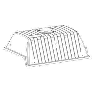 Broilmaster Casting Top Broilmaster B101882 Black Casting Top With Hinge Pins for C3