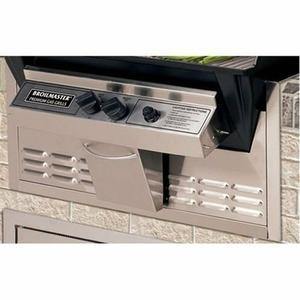 Broilmaster Grill Parts Broilmaster BHAX2 Stainless Steel Built-In Kit for P3X, H3X, Q3X Grill Head