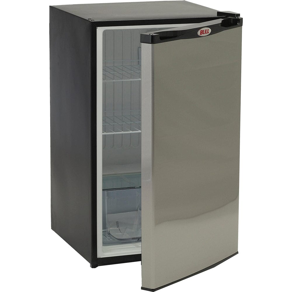 Bull Grills Bull Grills - 20-Inch 4.5 Cu. Ft. Capacity Stainless Steel Compact Refrigerator with Recessed Handle | 11001