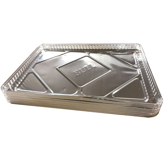 Bull Grills Bull Grills - 21-Inch x 15-Inch Drip Pan Grease Tray Liners - Box of 12 - Fits Bull BBQ 30-Inch 4-Burner Gas Grills | 24268