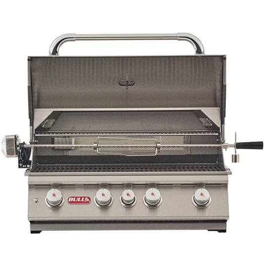 Bull Grills Bull Grills - 30-Inch 4-Burner Built-In Propane Gas Grill with Rear Infrared Burner | 47628