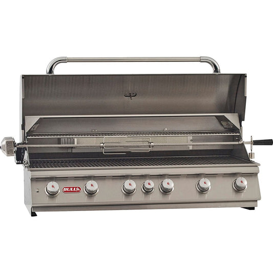 Bull Grills Bull Grills - 47-Inch 6-Burner Built-In Propane Gas Grill with Rear Infrared Burner | 62648