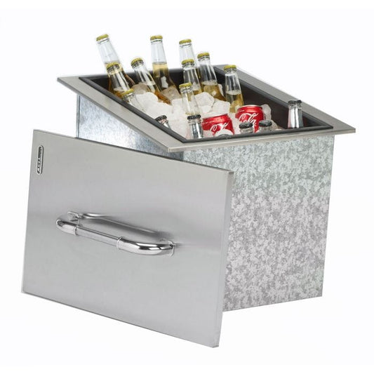 Bull Grills Bull Grills - BG-00002 Stainless Steel Drop-In Ice Chest, 16.75x20.25-Inches | 00002