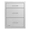 Bull Grills Bull Grills - Stainless Steel Triple Drawer Cabinet - 58110