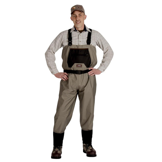 Caddis Wading Systems Fishing : Waders Caddis Mens Breathable Stockingfoot Waders - XL Stout Tan